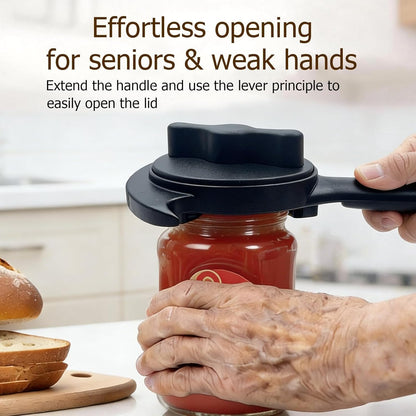 4-in-1 Jar Opener, Adjustable Jar Opener for Seniors