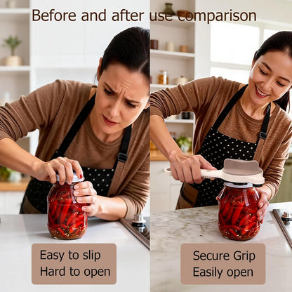 4-in-1 Jar Opener, Adjustable Jar Opener for Seniors
