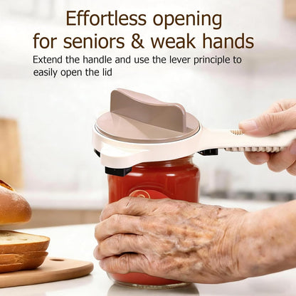 4-in-1 Jar Opener, Adjustable Jar Opener for Seniors