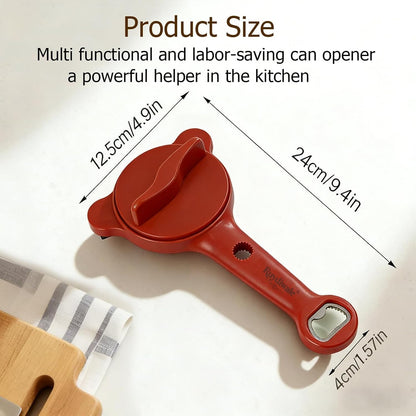 4-in-1 Jar Opener, Adjustable Jar Opener for Seniors