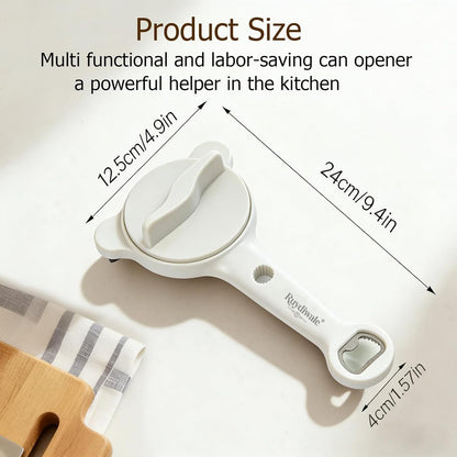 4-in-1 Jar Opener, Adjustable Jar Opener for Seniors