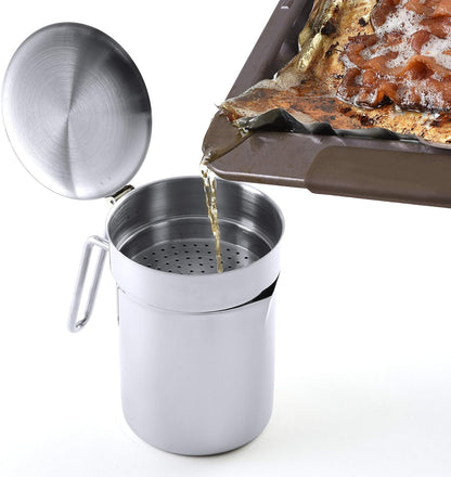 Norpro Stainless Steel Grease Catcher/Strainer