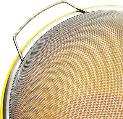 Stainless Steel 60 Mesh Paint Strainer Fits Nicely Over a 5 Gallon Bucket and Filters Out Particulates From Almost Any Liquid, Easy to Use and Clean (1PCS)