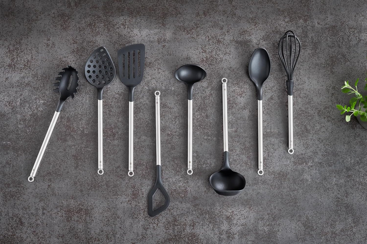 Rösle Basics Line Soup Ladle with 11.5 in. Stainless Steel Handle