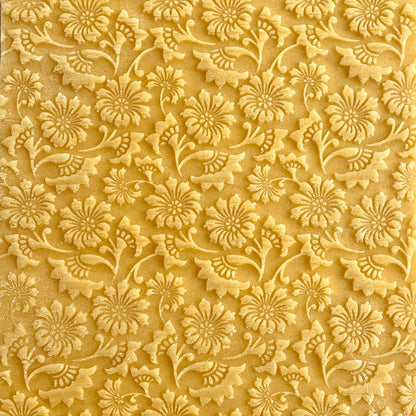 BEEHIVE Embossing Rolling Pin with Pattern. Laser Engraved Embossing Dough Roller for Homemade Cookies and Pottery by Algis Crafts