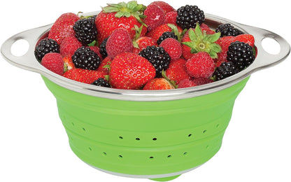 HIC Kitchen Rinse and Drain Colander Bowl, BPA Free