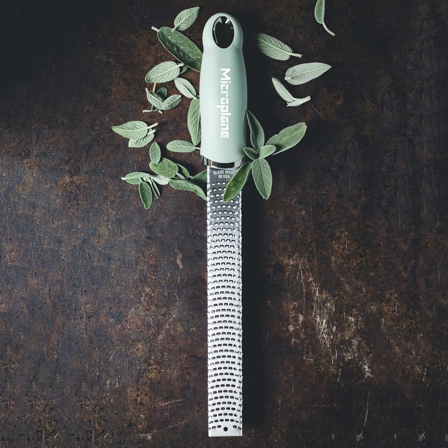 Premium Classic Series Zester - Pomegranate Red | Lemon Zester tool, Hard Cheese & Vegetable Grater | For Citrus, Parmesan Cheese, Garlic, Ginger, Nutmeg | Fine Stainless Steel Blade, Made in USA