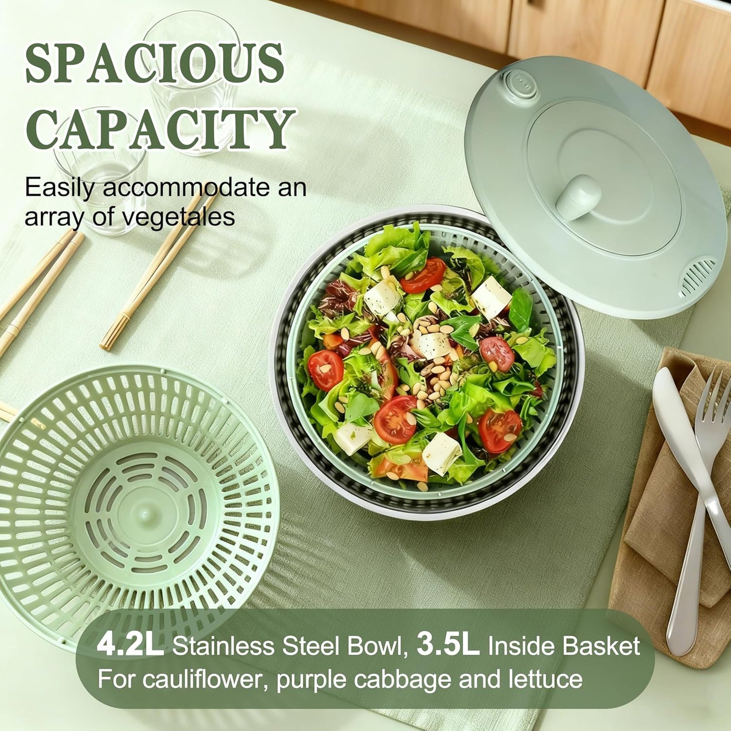 Unokit Mixing Bowls with Lids Set - 16 Pcs Stainless Steel Nesting Mixing Bowls with Grater Attachments, Mixing Bowl Set for Multi Mixing & Serving
