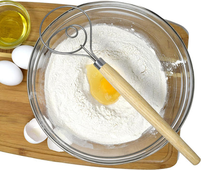 Norpro Scandinavian Dough Whisk 12" x 3.25" x .88"