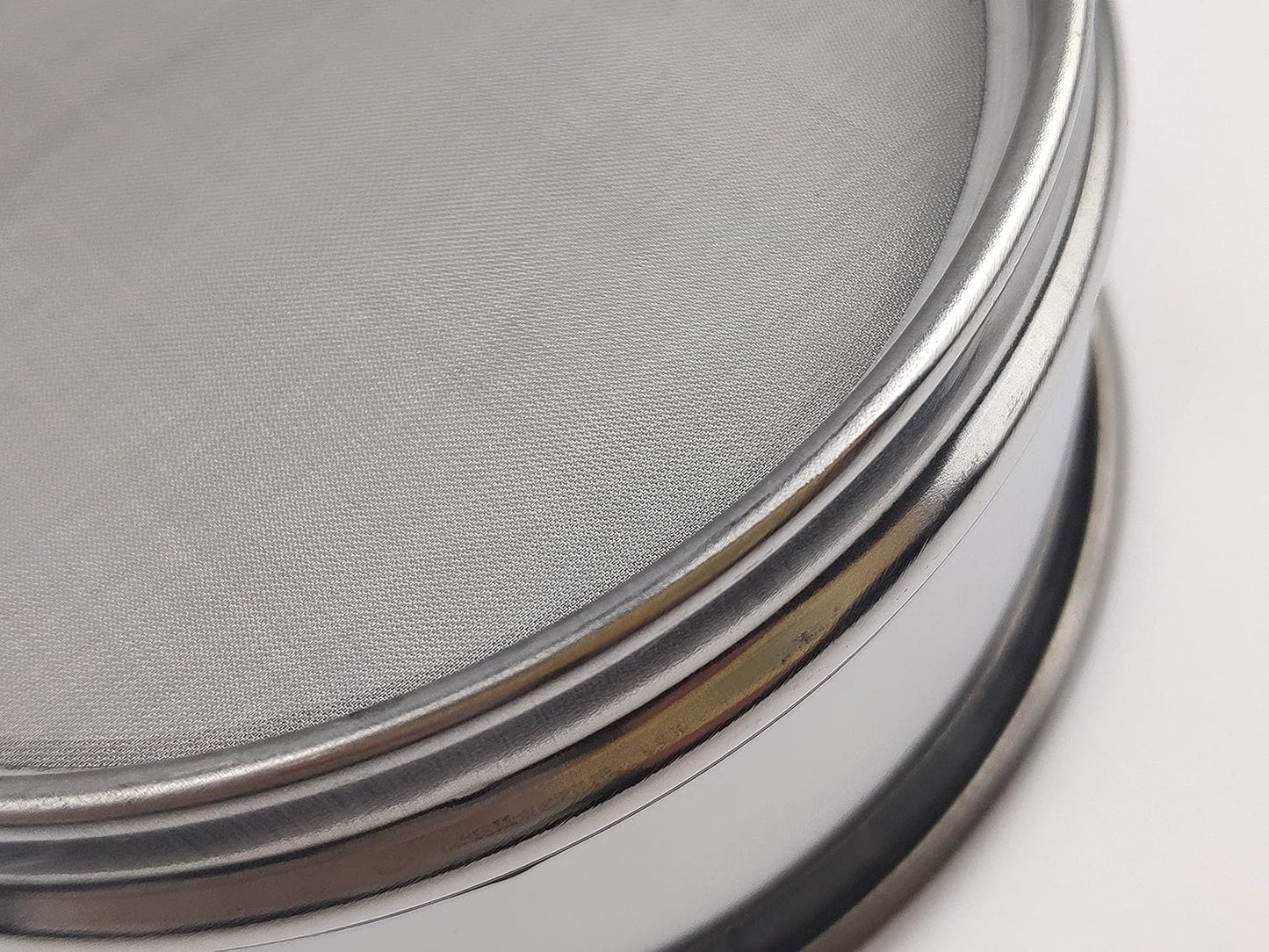 LABALPHA 70 Mesh Lab Sieves, Test Sieve #70 Mesh, 4'' Diameter, 304 Stainless Steel Wire Cloth (0.22mm)