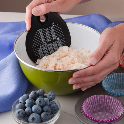 Spring Chef Large Dough Blender & Biscuit Cutter Set, Heavy Duty Stainless Steel Professional Pastry Cutter, Soft Grip, Black