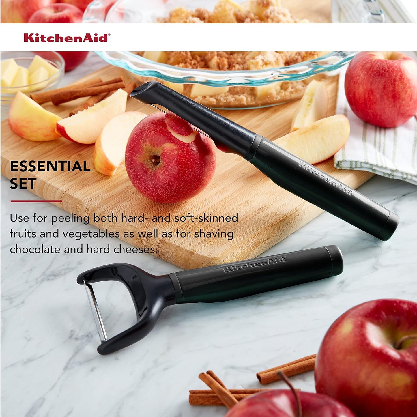 KitchenAid Universal Euro Y Peeler, Set Of 2, Aqua