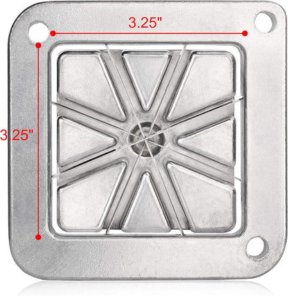 New Star Foodservice 37388 French Fry Cutter Replacement Blade, 3/8-Inch (COMPATIBLE WITH TABLE MOUNTED FRENCH FRY CUTTER ONLY) Silver