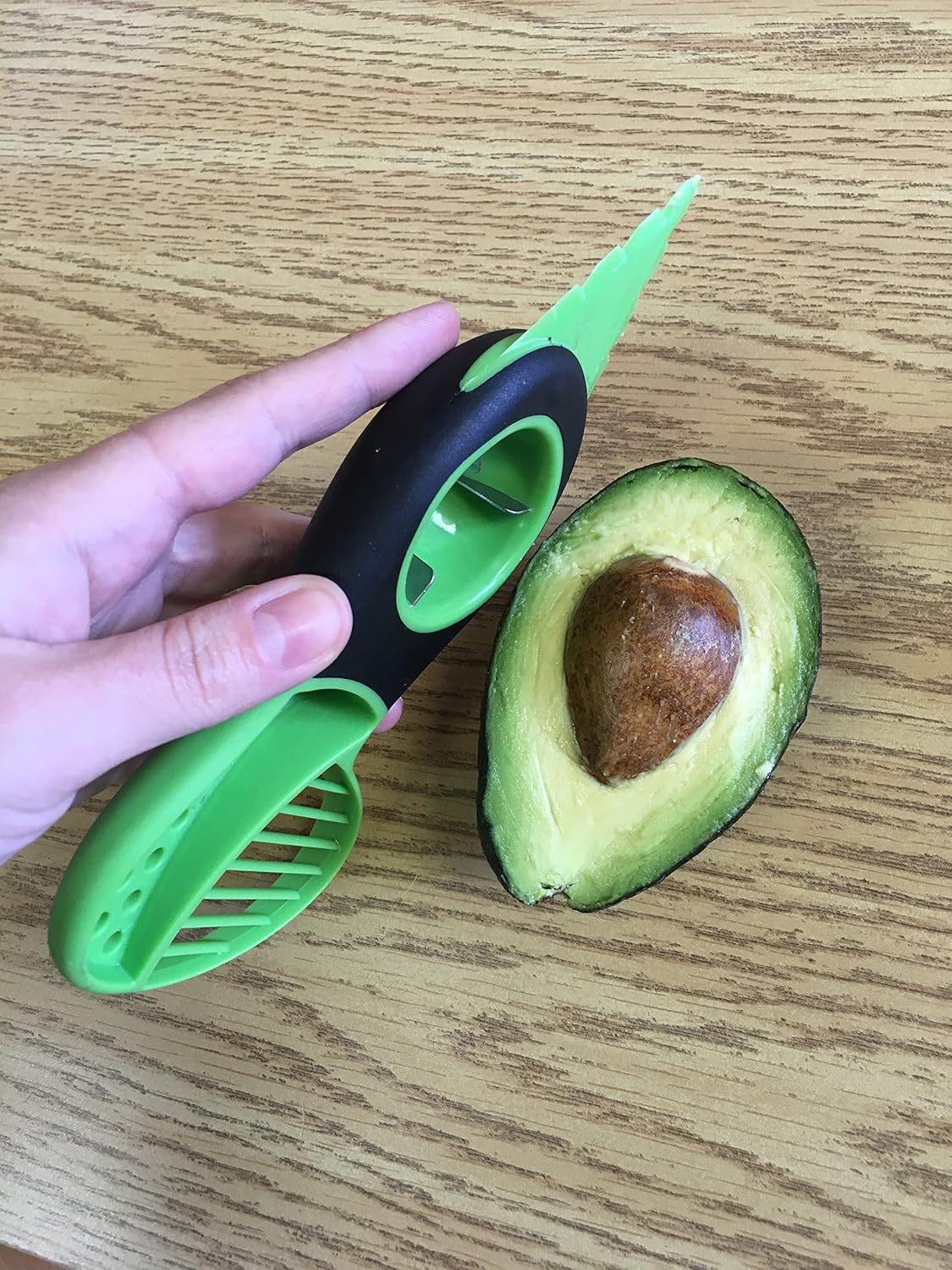 Cuisinox 3-In-1 Avocado Slicer Peeler Tool, 7.5" x 3"
