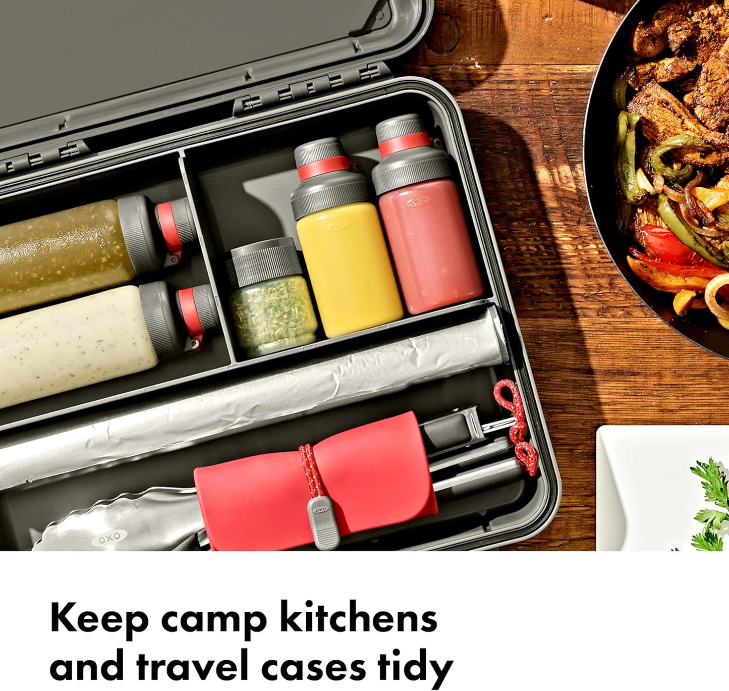 OXO Outdoor Leakproof Squeeze Bottle Set