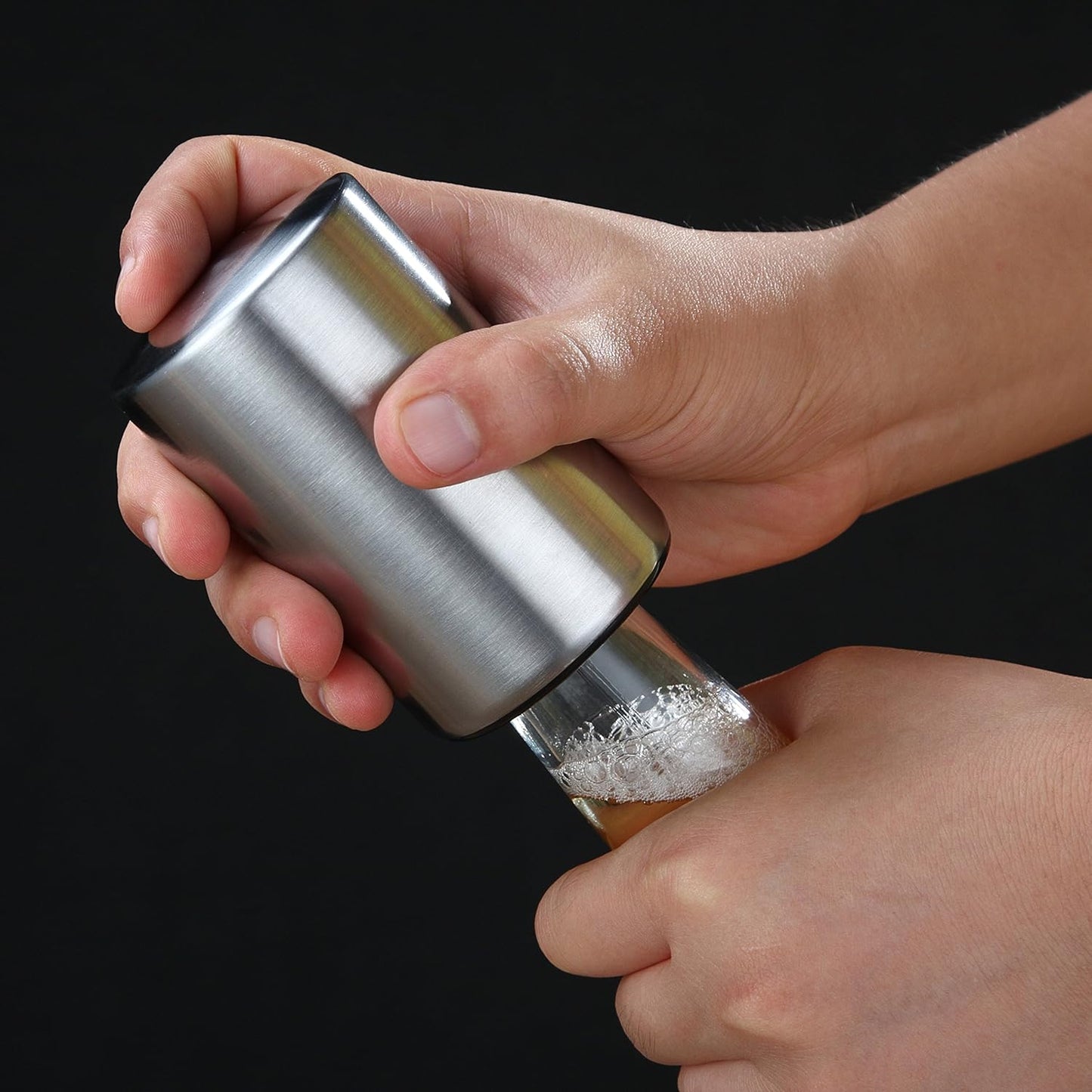 Automatic Bottle Opener, No Cap Can Escape
