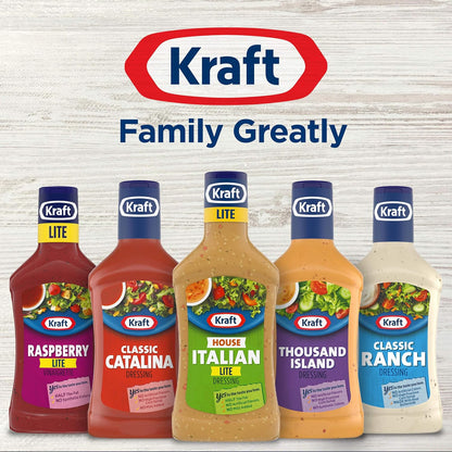 Kraft Zesty Italian Dressing Family Size, 24 fl oz Bottle
