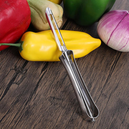 3-Pack Swivel Vegetable Peelers – Ergonomic Potato Peeler with Sharp Stainless Steel Blade, Dishwasher Safe Kitchen Gadgets for Carrot, Apple, Cucumber & More – Comfort Grip Design