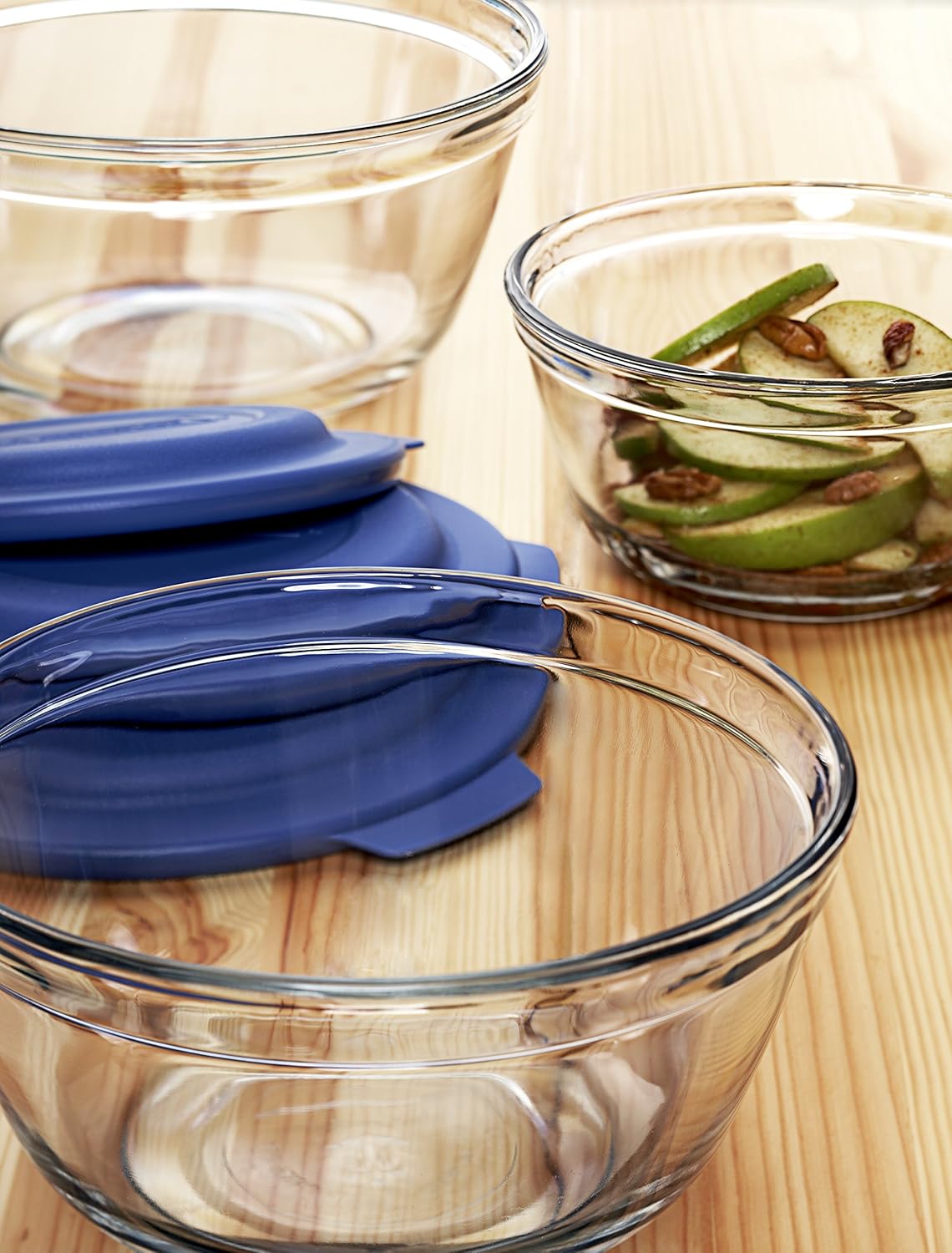 Anchor Hocking Glass Mixing Bowl, 4-Quart