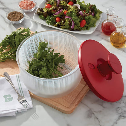 KitchenAid Universal Salad Spinner, 7.43 Quart, Charcoal Gray