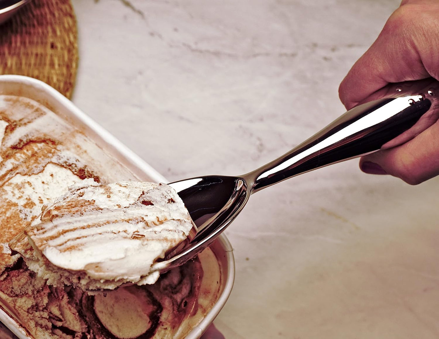 RSVP International Ice Cream Tool Collection, Dishwasher Safe, Large Handle, Scoop
