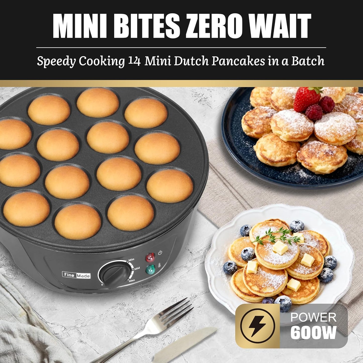 FineMade Electric Empanada Maker Machine with Press Mold,Large Dumpling Maker Press,Pierogi Maker Press Machine,Make 4 Psc of 6 Inches Large Empanadas,Jamaican Beef Patties,Calzones,Pocket Pies,Black