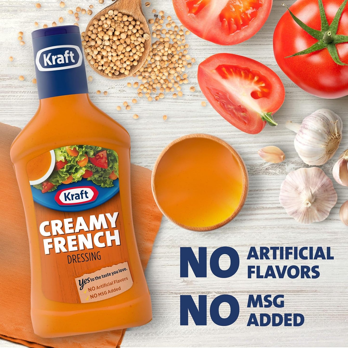 Kraft Zesty Italian Dressing Family Size, 24 fl oz Bottle