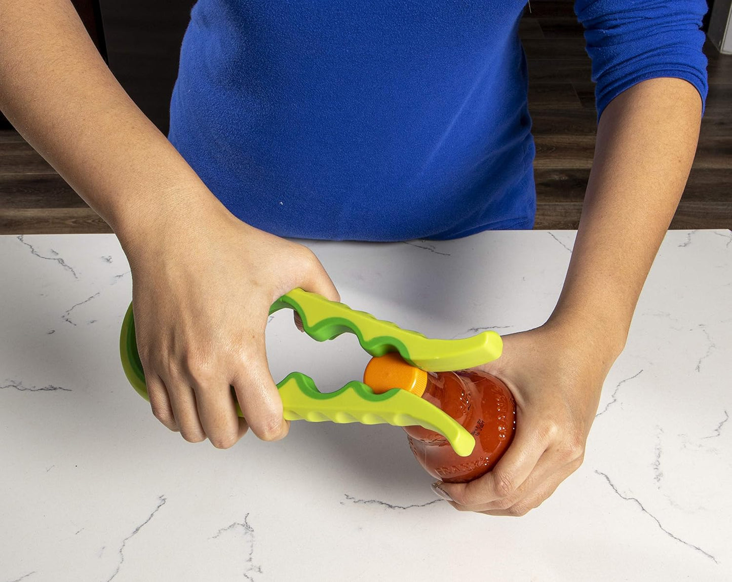 Evriholder Easi-Twist 1pk, Easy Grip Jar Opener, Pack of 1, Colors May Vary