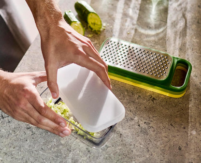 Joseph Joseph Multi-Prep Mini, 3-in-1 Compact space saving Vegetable Chopper & Dicer, Egg Slicer, 3 Stainless Steel Wire cutters
