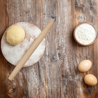 Mrs. Anderson’s Baking Rolling Pin Rings, Non-Stick Silicone, Set of 4 Ring Depths