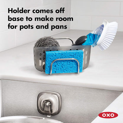 OXO Good Grips Stronghold Suction Sponge Holder