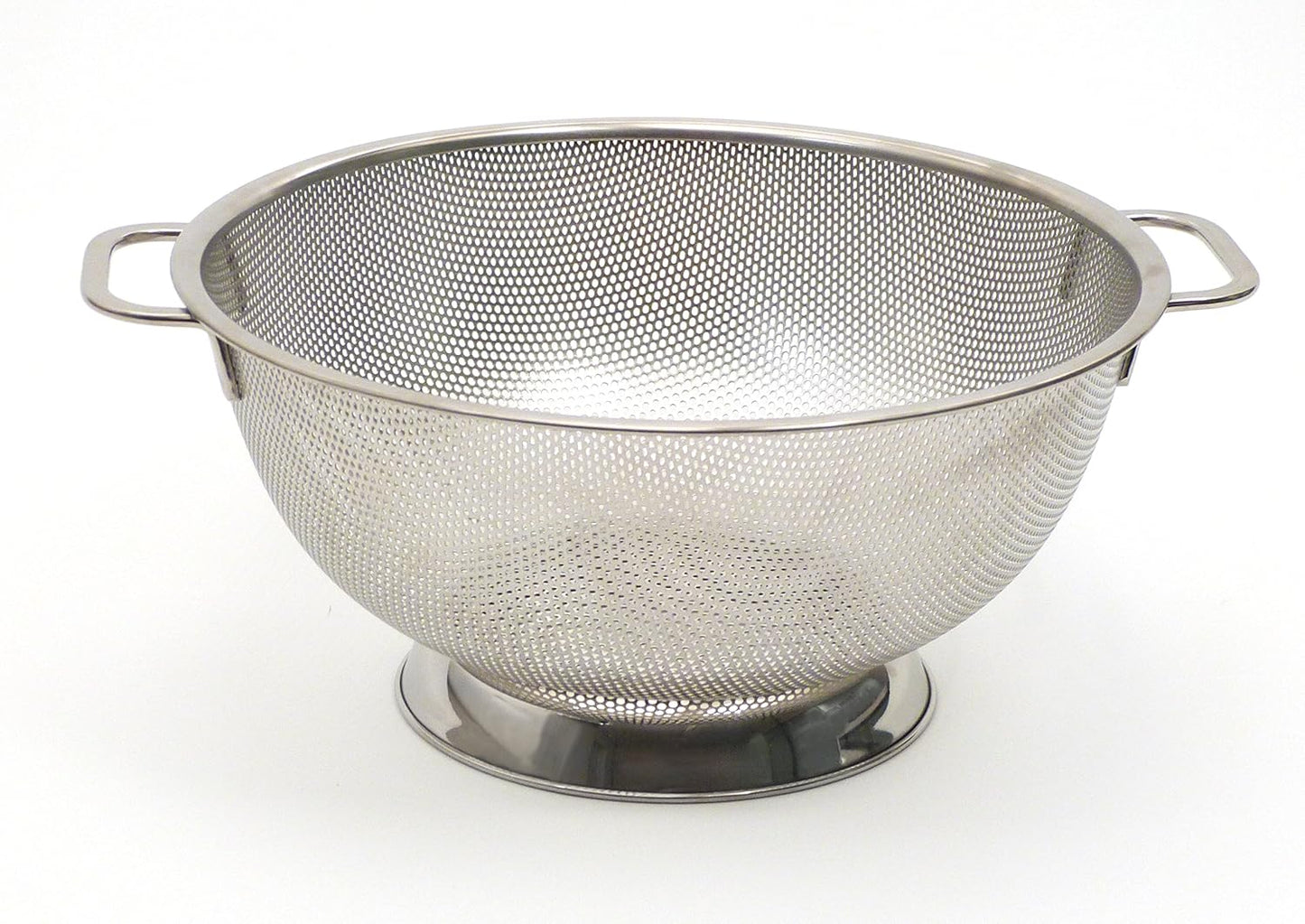 RSVP International Endurance Kitchen Collection Colander Strainer, Mini, Pierced Stainless Steel
