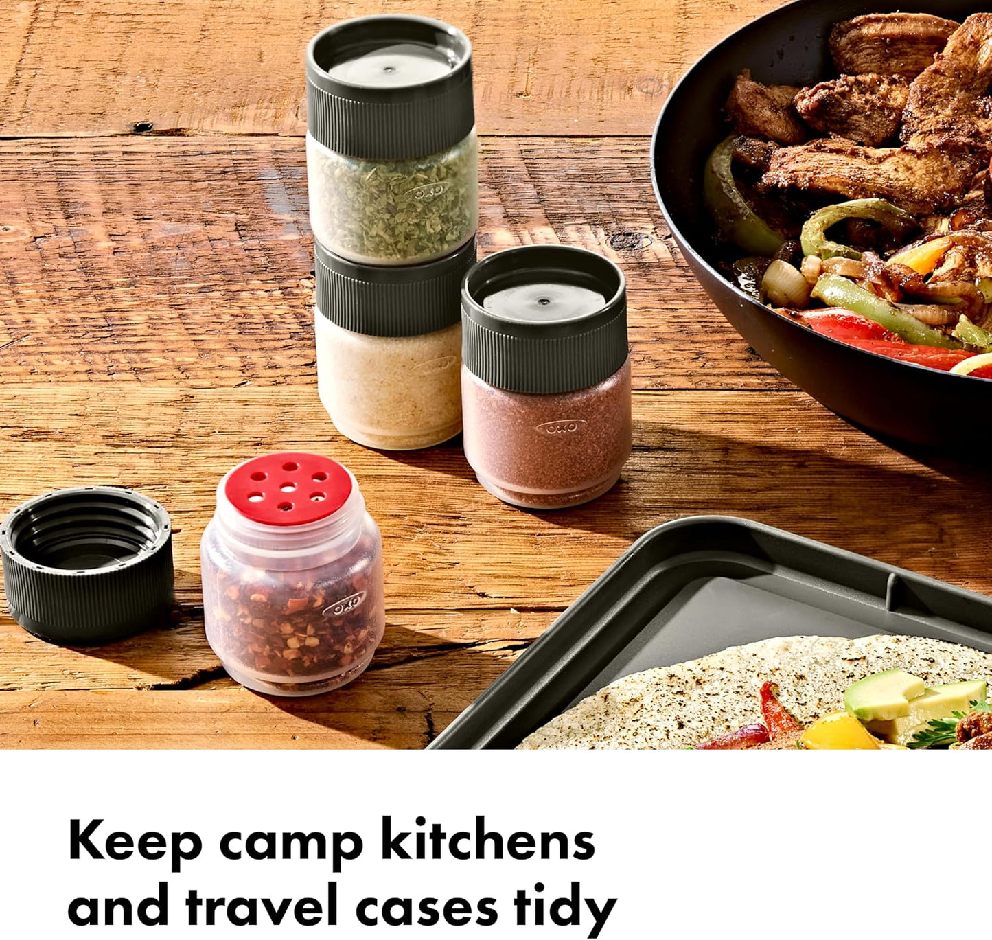OXO Outdoor Leakproof Squeeze Bottle Set