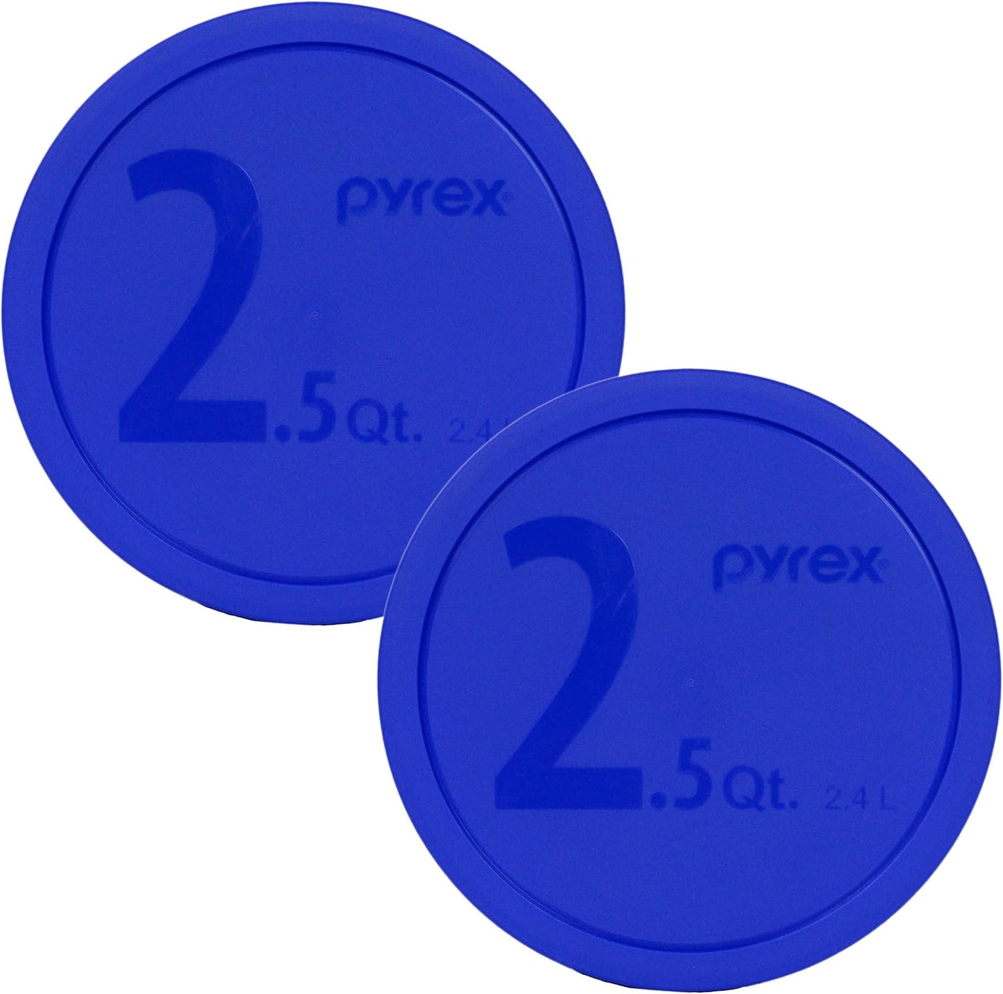Pyrex 325-PC 2.5qt Blue Mixing Bowl Food Storage Replacement Lid - Made in USA