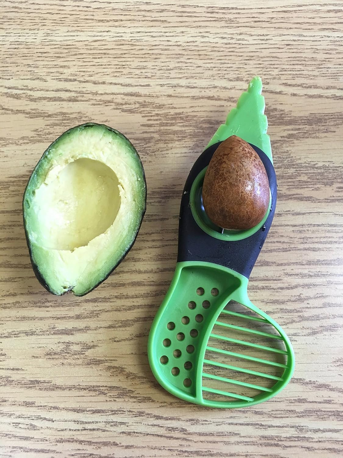 Cuisinox 3-In-1 Avocado Slicer Peeler Tool, 7.5" x 3"