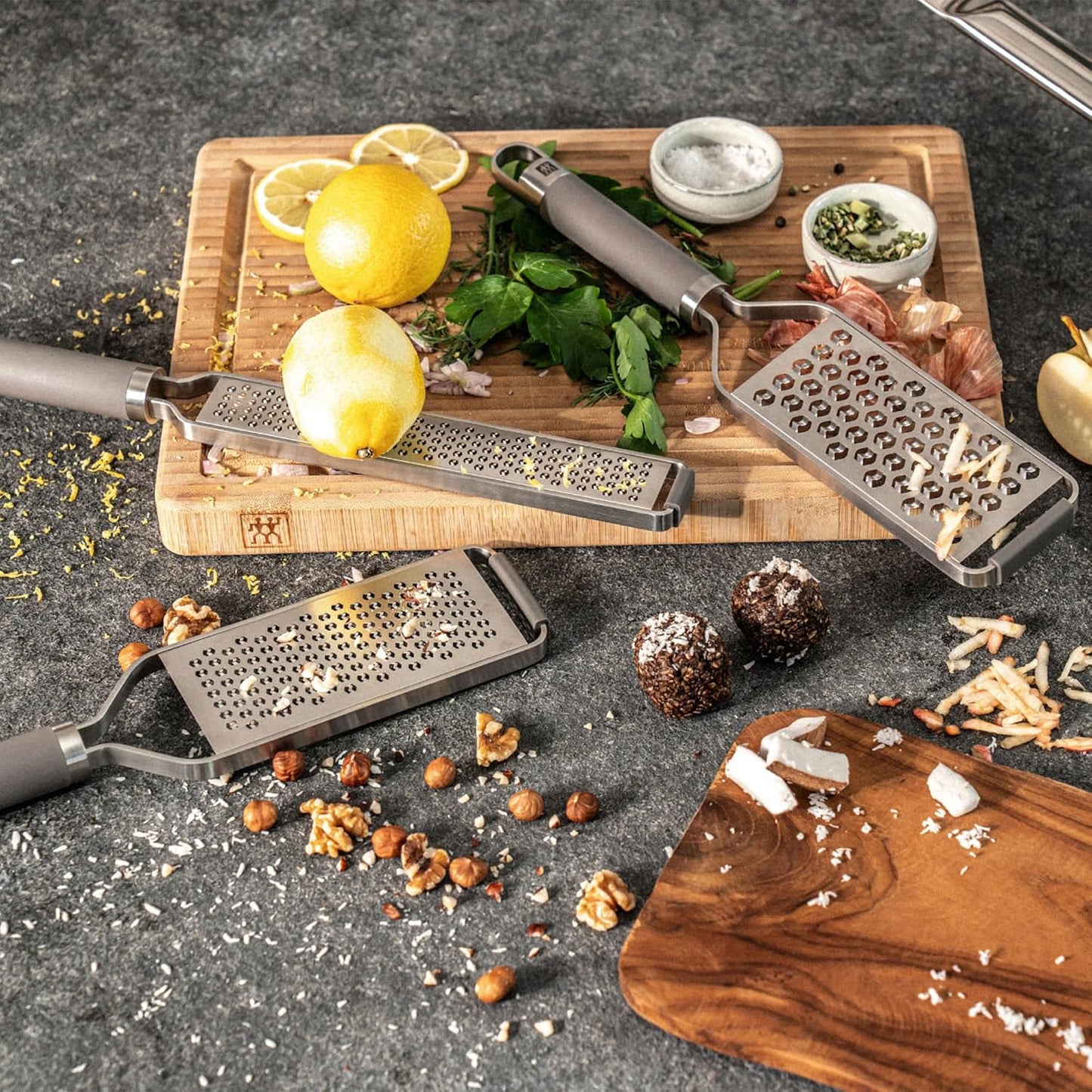 ZWILLING PRO Grater, zester, grey