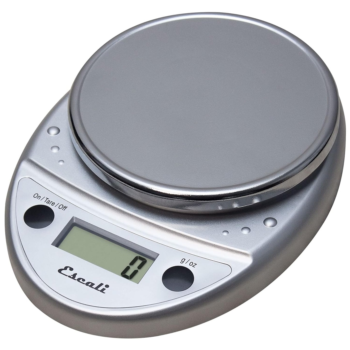 Escali Primo Digital Food Scale Multi-Functional Kitchen Scale and Baking Scale for Precise Weight Measuring and Portion Control, 8.5 x 6 x 1.5 inches, Black