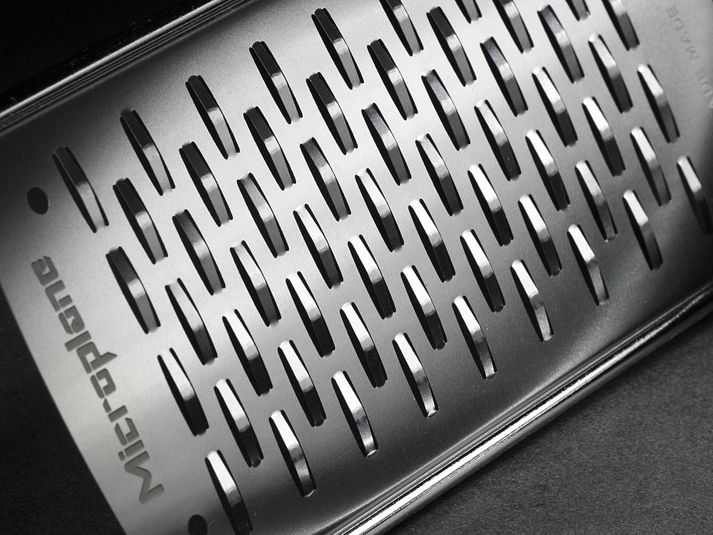 Microplane Professional Series Kitchen Grater Large Shaver for Hard Cheese, Chocolate and Truffle with Stainless Steel Blades - Made in USA