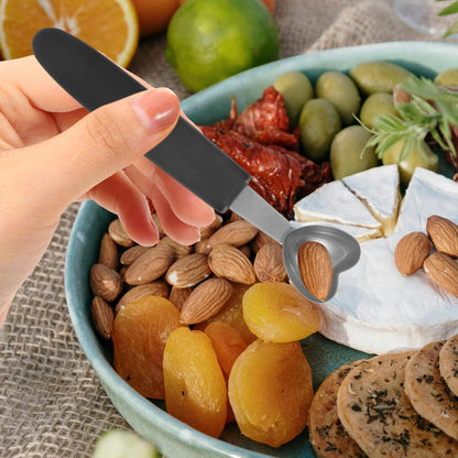 4pcs Stainless Steel Melon Baller Ice Cream Scoop Melon Ball Scoop Watermelon Spoon for Gelato Cantaloupe Ice Cream Watermelon Fruit