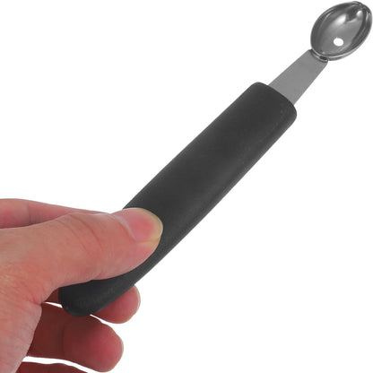 4pcs Stainless Steel Melon Baller Ice Cream Scoop Melon Ball Scoop Watermelon Spoon for Gelato Cantaloupe Ice Cream Watermelon Fruit