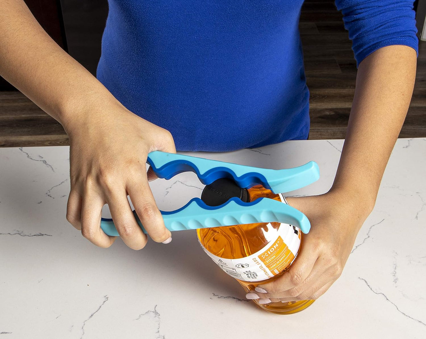 Evriholder Easi-Twist 1pk, Easy Grip Jar Opener, Pack of 1, Colors May Vary