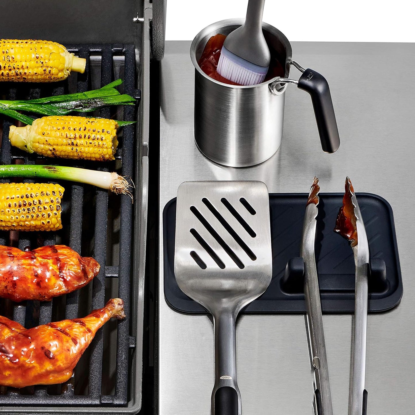 OXO Good Grips Grilling Tools, Rest, Black