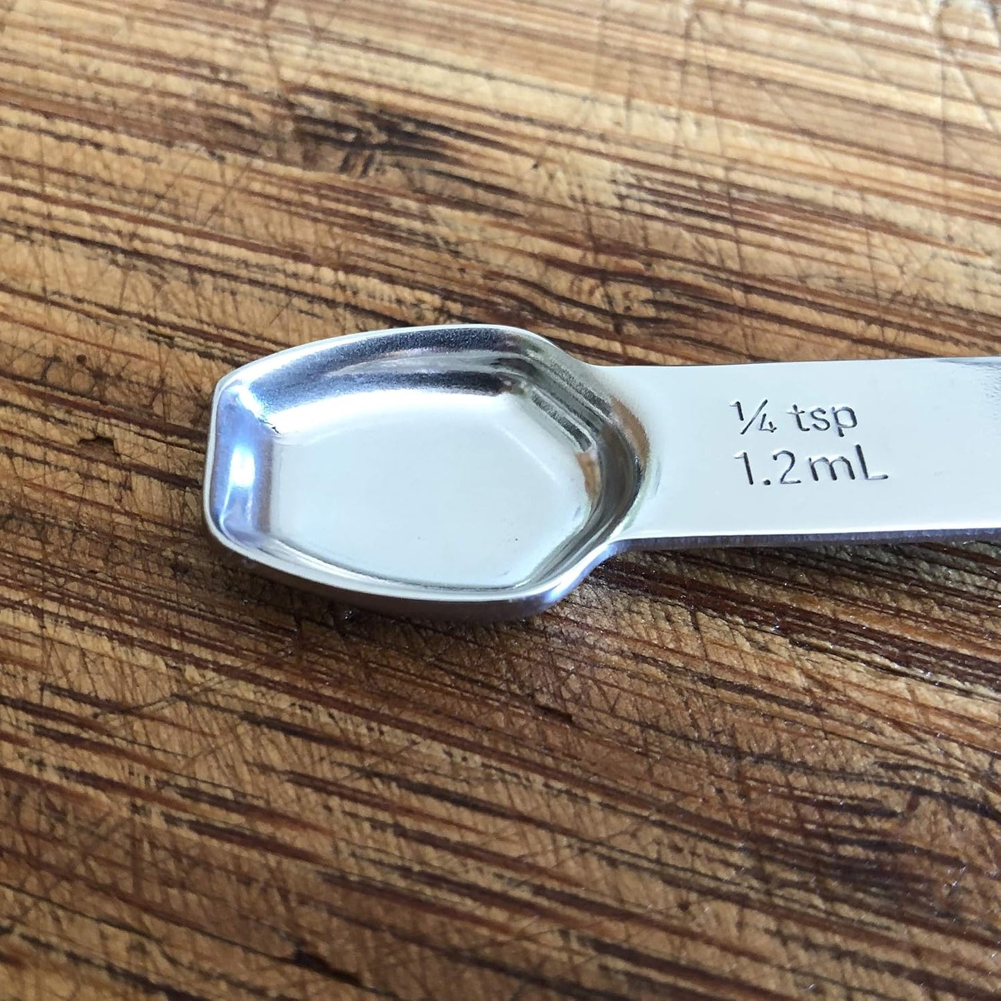 AllSpice Stainless Steel Double Sided Measuring Spoon- Teaspoon and Tablespoon