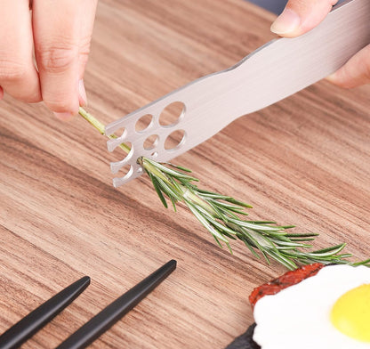 Kale Stripper Tool – Stainless Steel Herb Stripper Tool with Handle for Stem & Leaf Removal