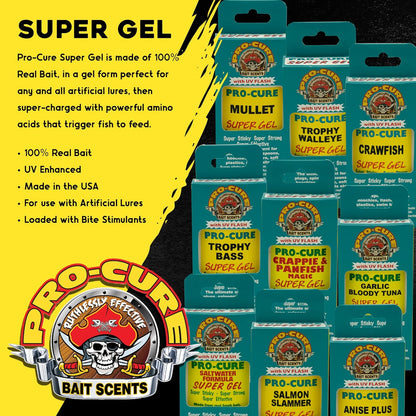 Pro-Cure G2-GNT Garlic Nightcrawler Sup Gel 2 oz., Multi