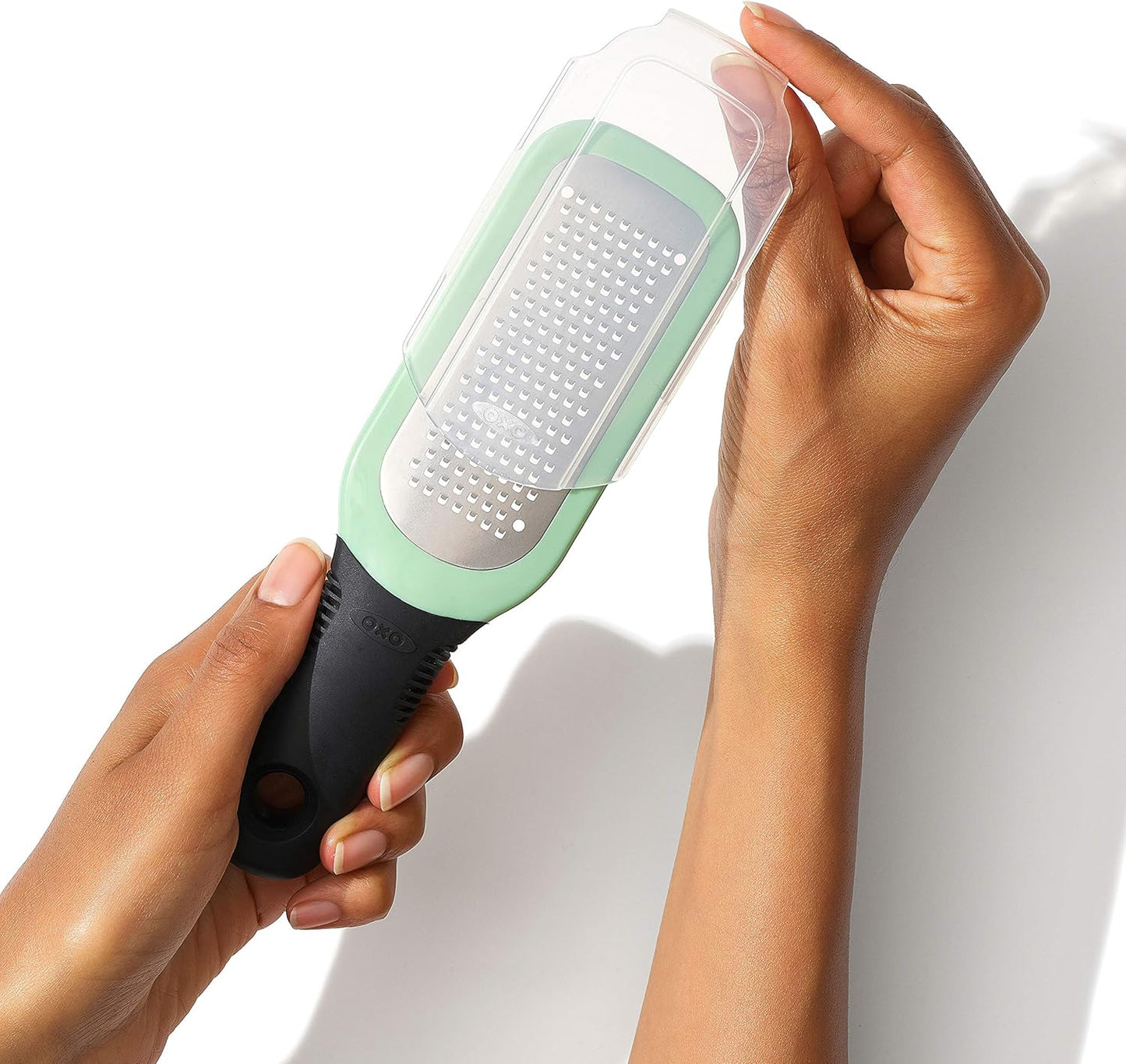 OXO Good Grips Etched Coarse Grater, Orange