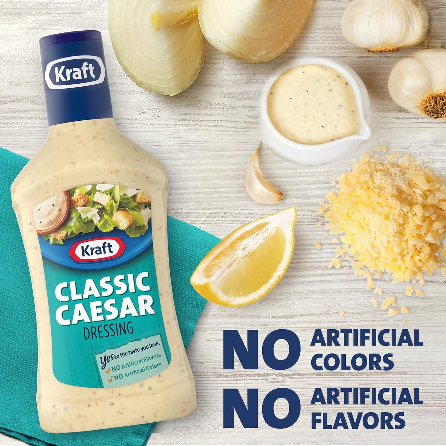 Kraft Salad Dressing, Caesar, 16 oz
