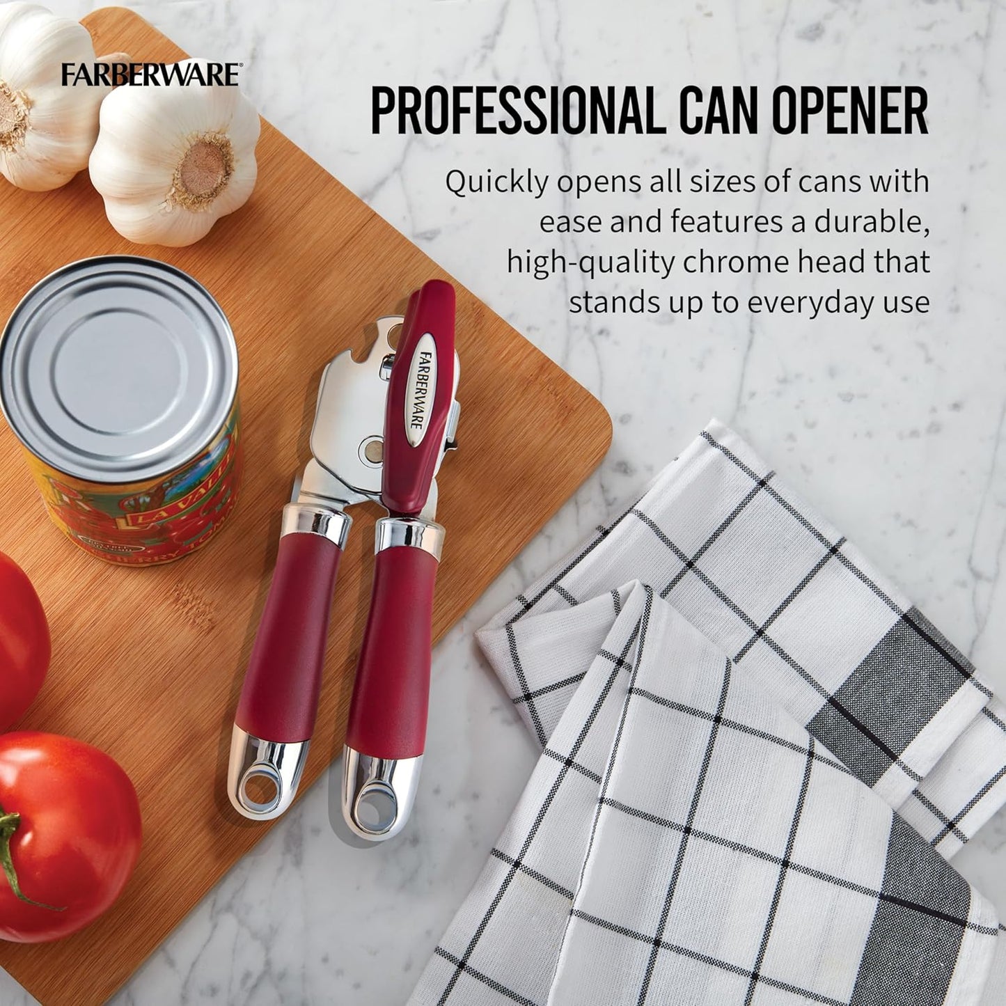 Farberware Pro 2 Can Opener, Jewel Purple, One Size