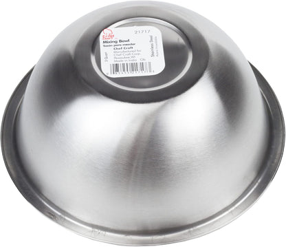 Brushed Mixing Bowl, 8-Quart, Stainless Steel