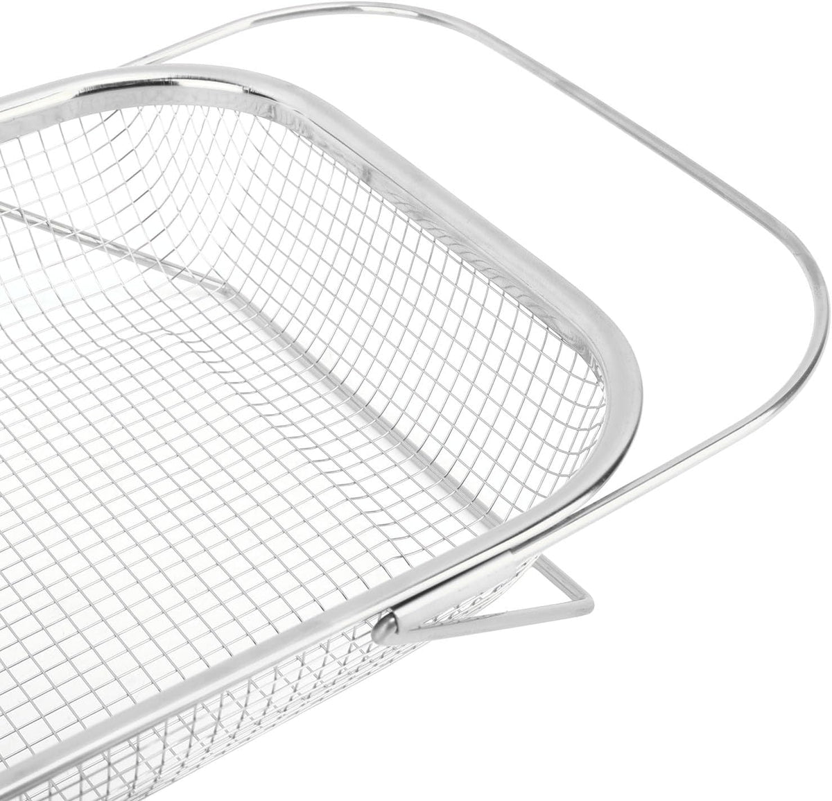 Expandable Stainless Steel Colander, Over The Sink Colander with Fine Mesh Basket Kitchen Strainer for Strain Drain Rinse Vegetables Fruits Dishes (Silver)